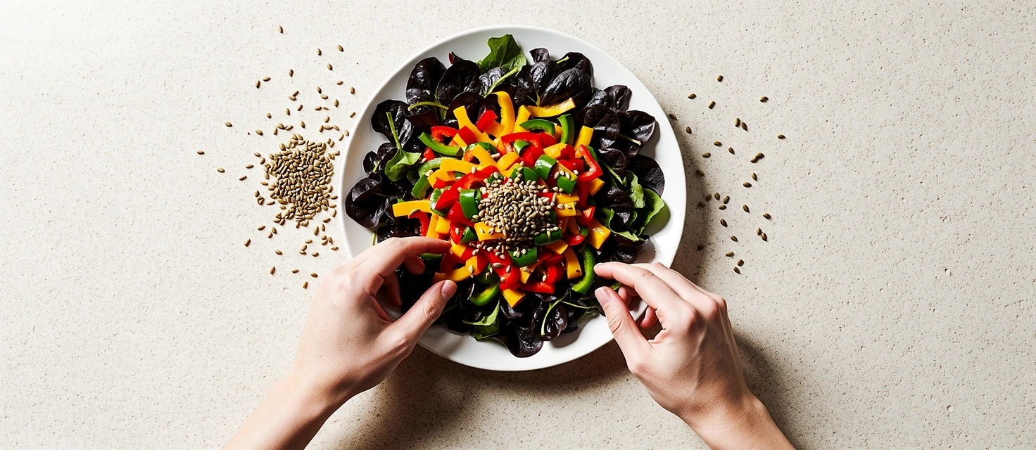 Comida saludable para gente activa